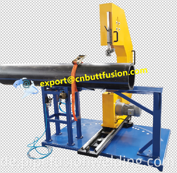 polyethylene pipe cutting machine